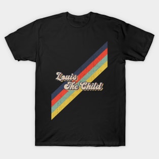 retro vintage color Louis The Child T-Shirt